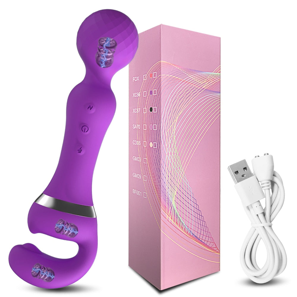 2 in 1 multi-position vibrator
