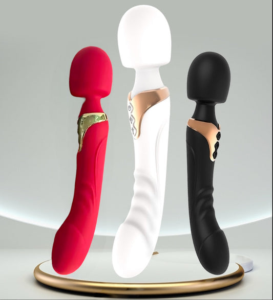 Big head vibrator dildo vibrating on both sides 10 speeds