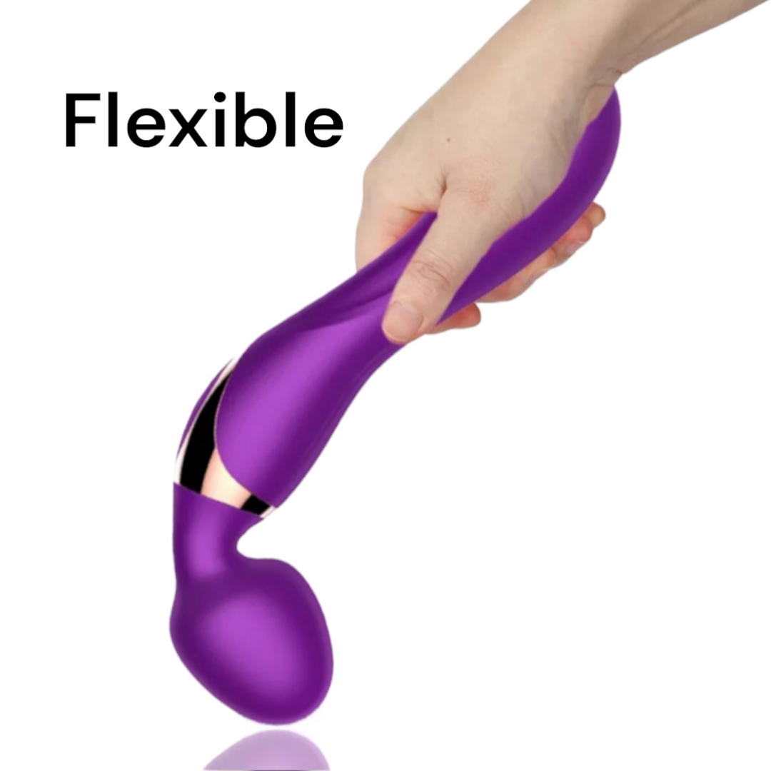 Vibroflex vibromasseur flexible gode vibrant point G