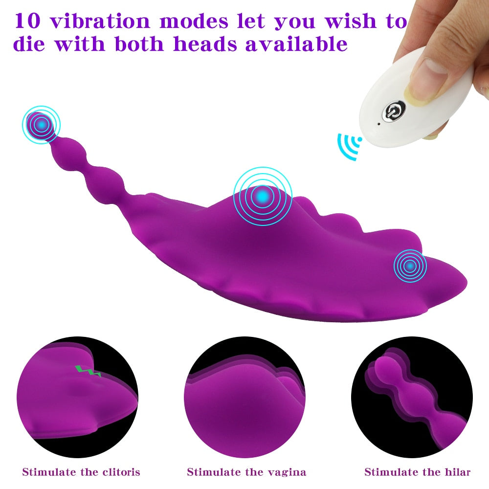 Remote control invisible panty vibrator