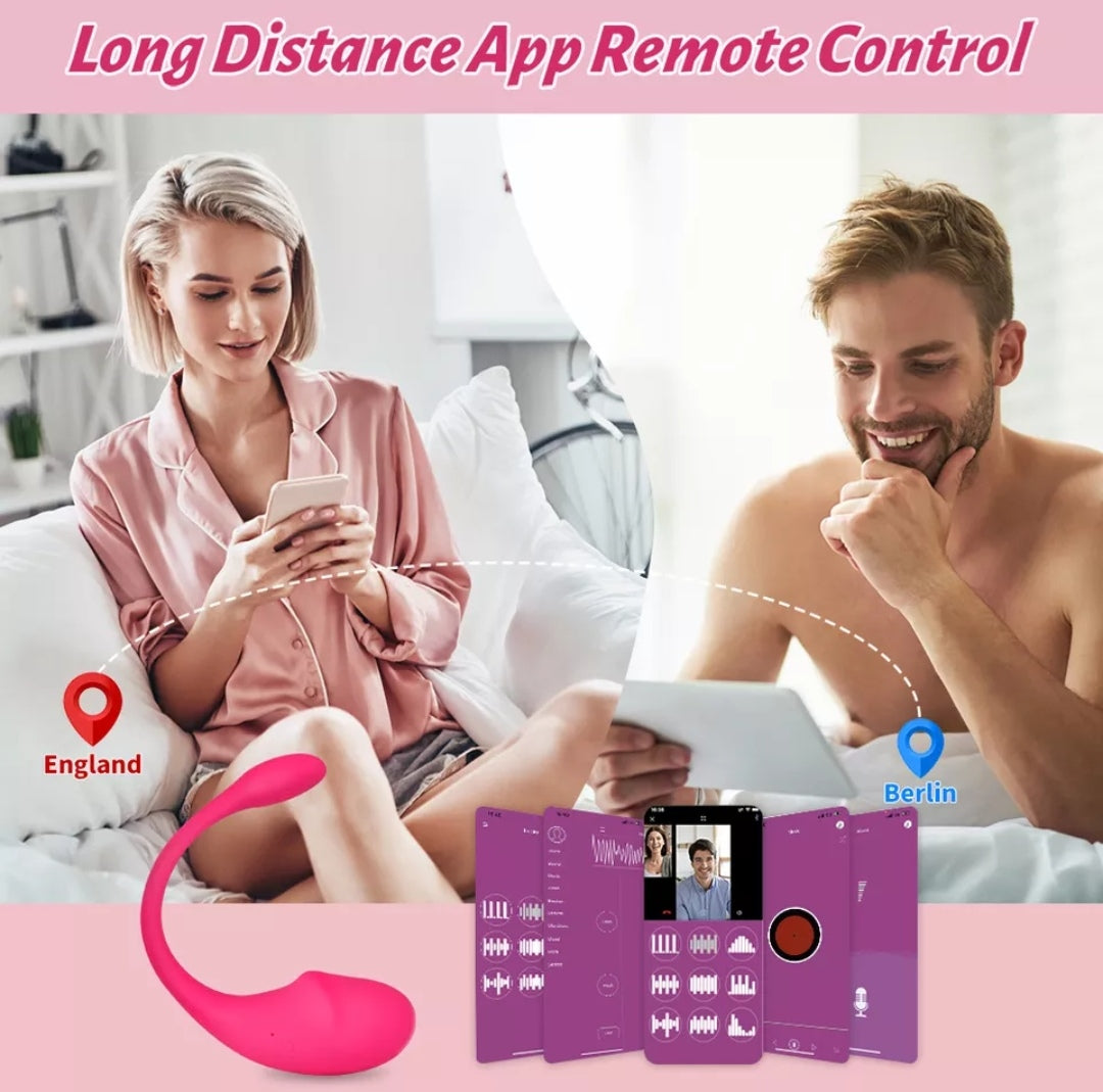 Lucifer On You - Le stimulateur longue distance contrôlé par téléphone mobile - Jeux entre adulte - Sextoy - Plaisir seul ou à deux - WATERPROOF